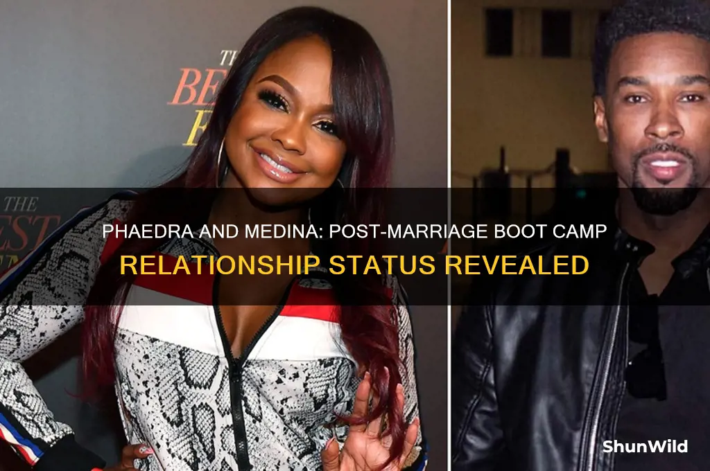is phaedra and medina still together after marriage boot camp