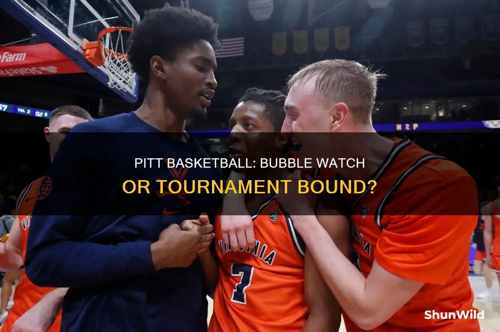 is pitt basketball on the bubble