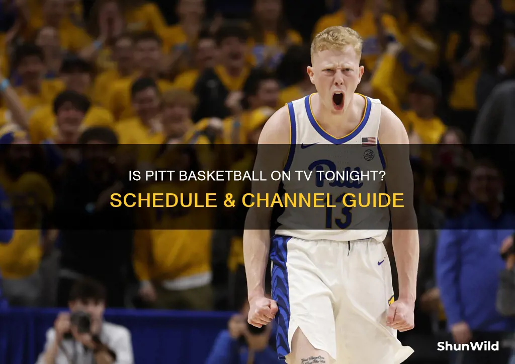 is pitt basketball on tv tonight