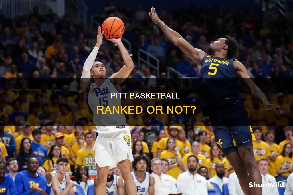 is pitt basketball ranked