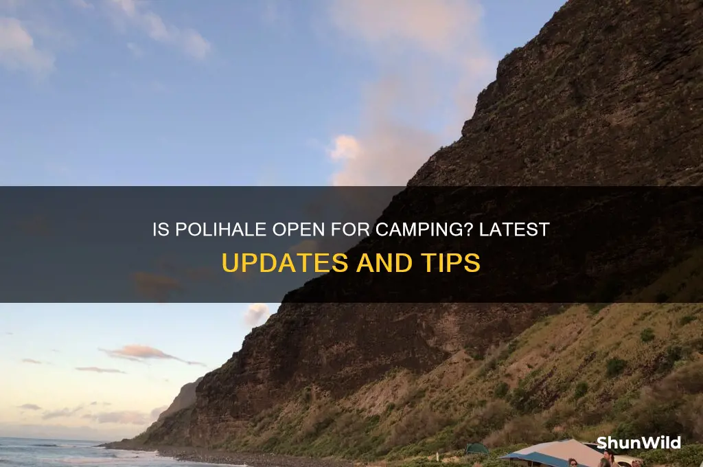 is polihale open for camping