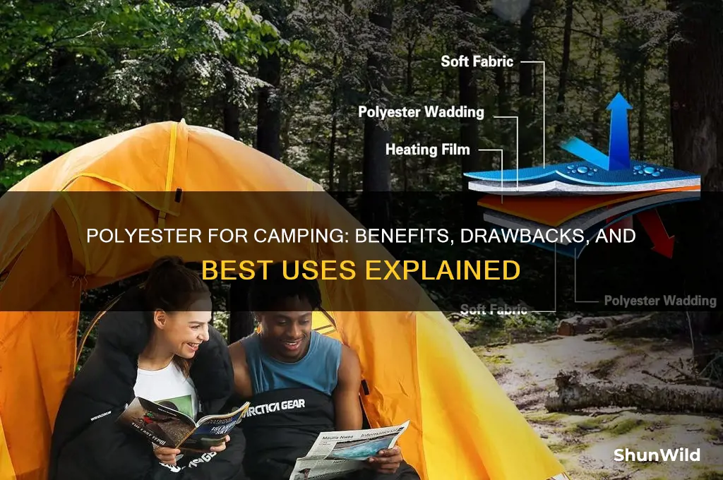 is polyester good for camping
