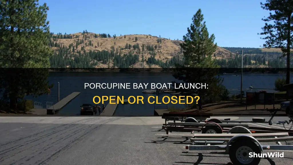 is porcupine bay boat launch open