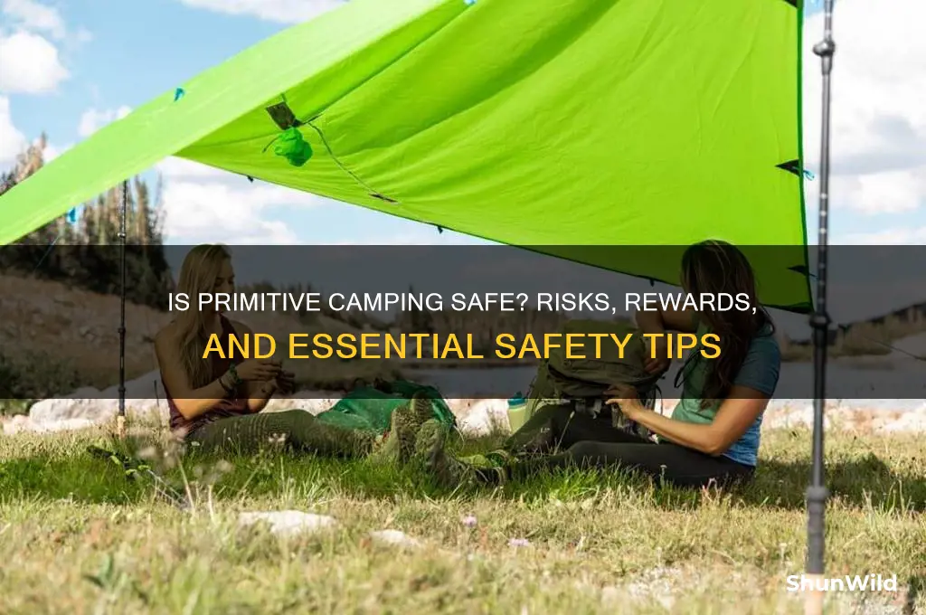 is primitive camping safe