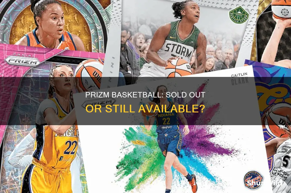 is prizm basketball sold out