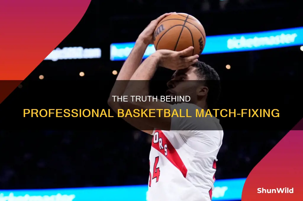 is professional basketball rigged
