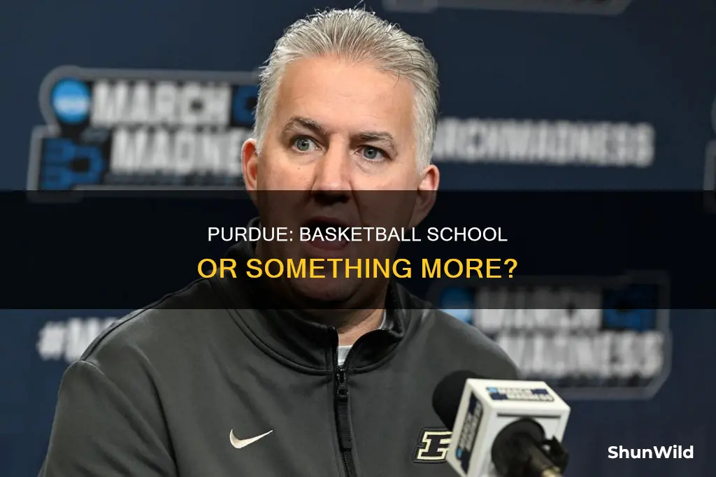 is purdue a basketball school