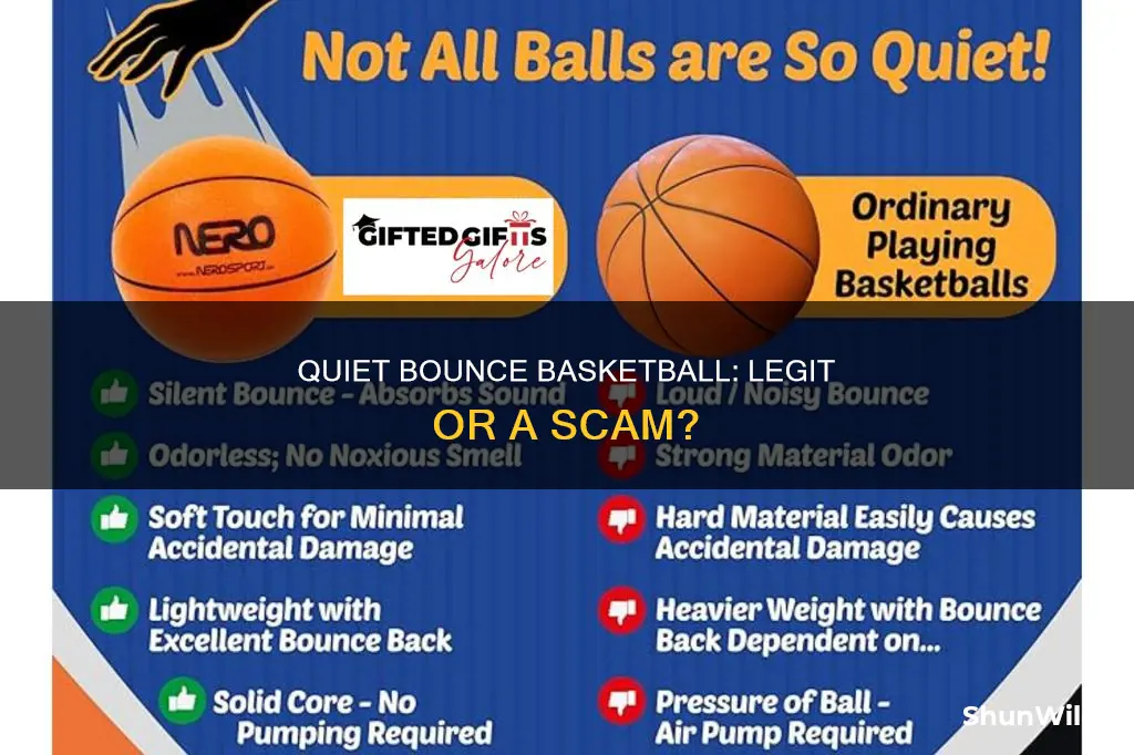is quiet bounce basketball legit