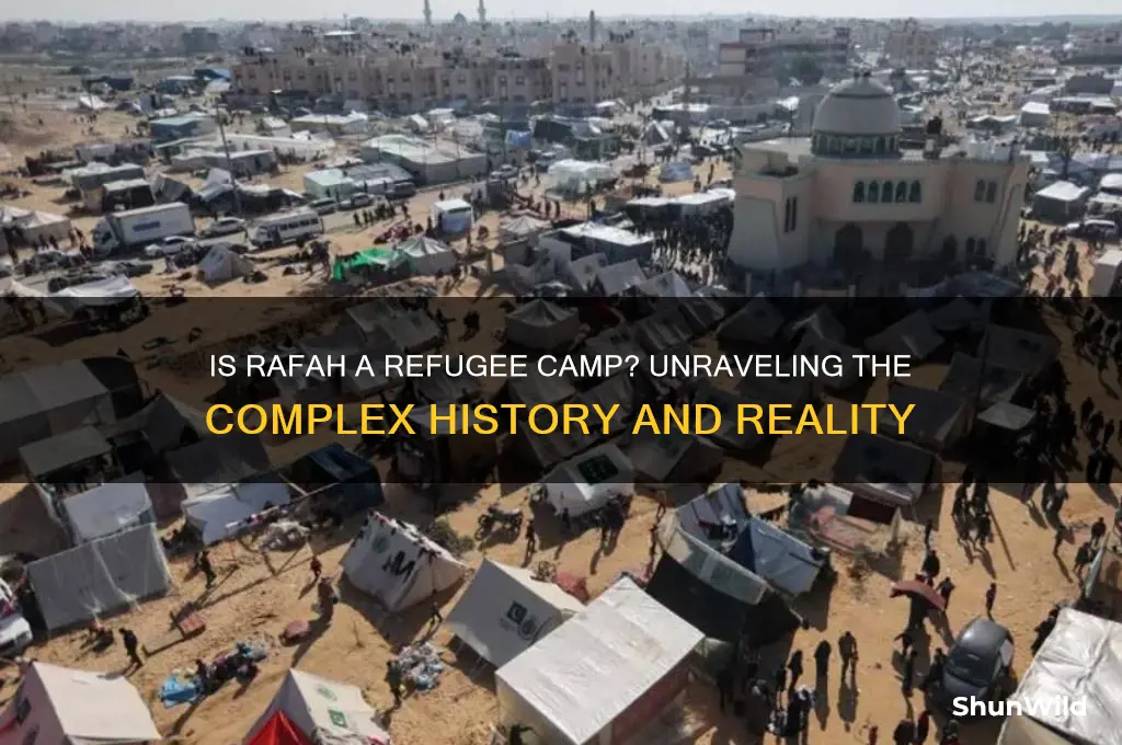is rafah a refugee camp