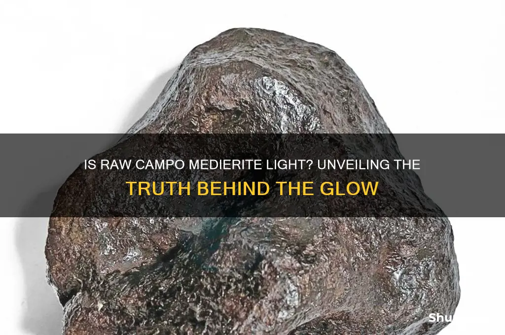 is raw campo medierite light