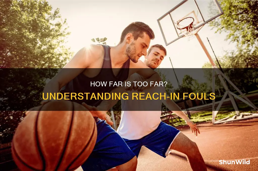 is reaching in a foul in basketball