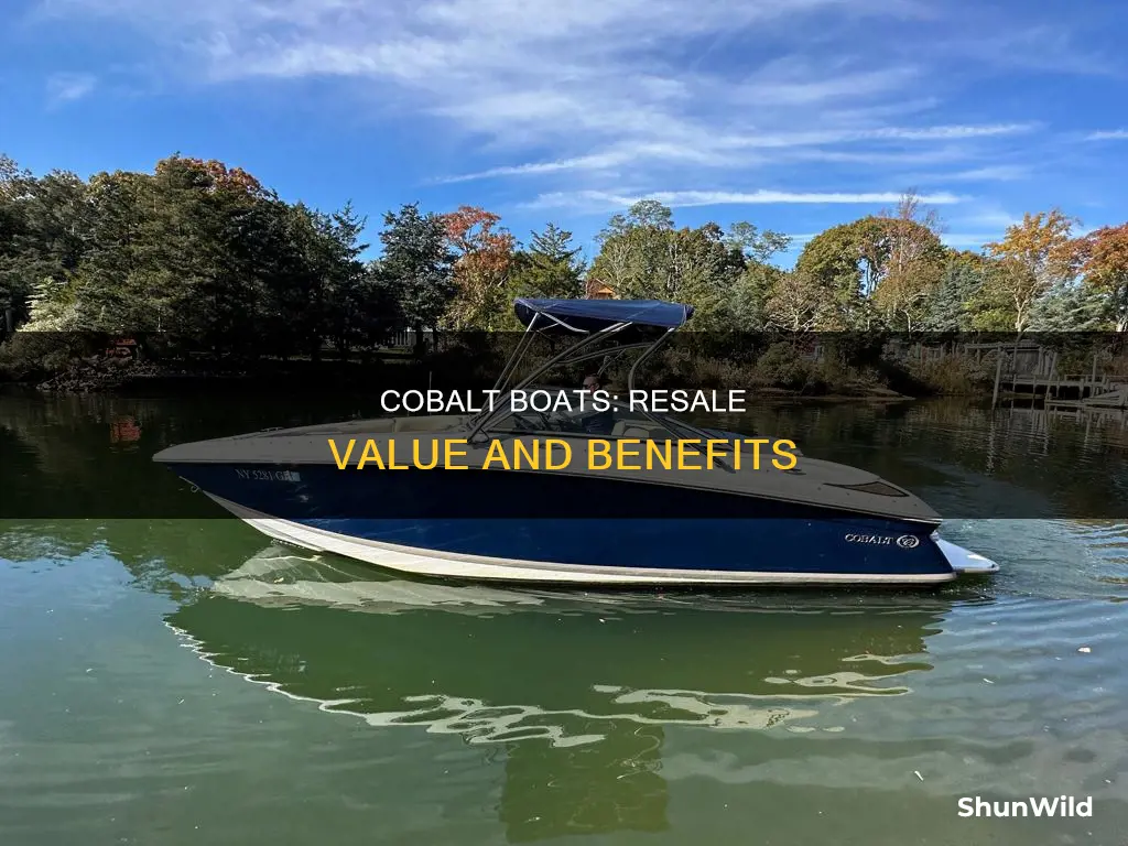 is resale good for cobalt boat