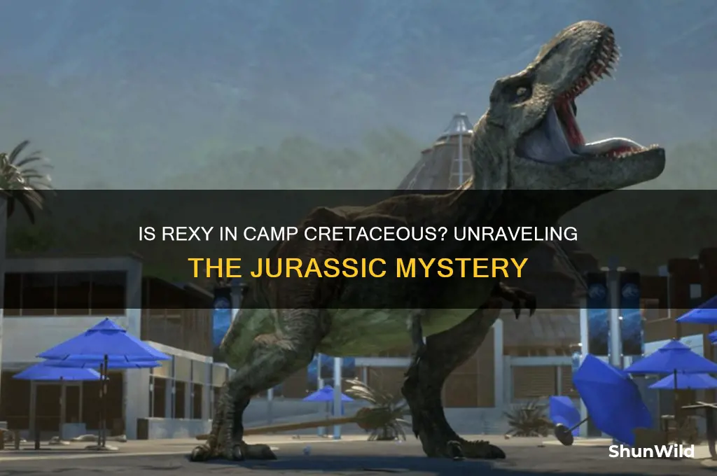 is rexy in camp cretaceous