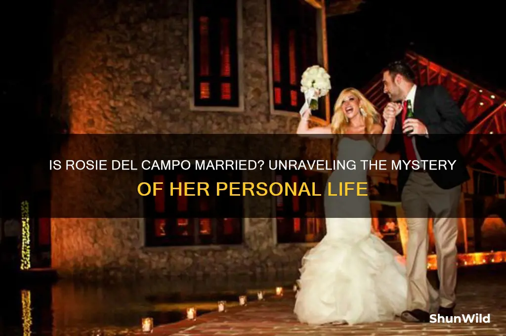 is rosie del campo married