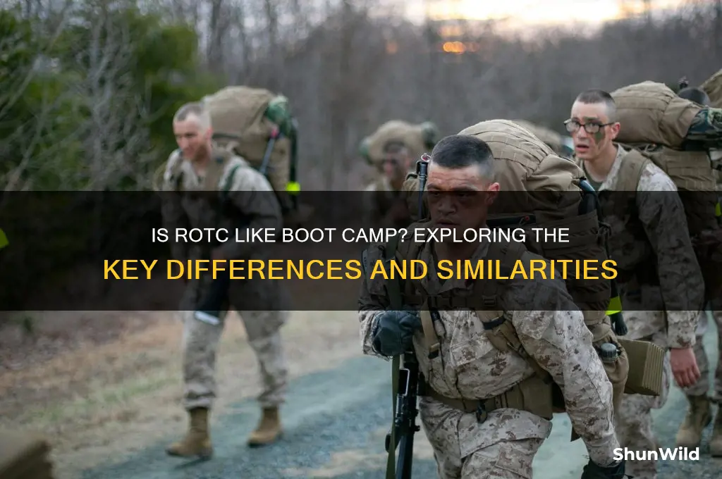 is rotc like boot camp