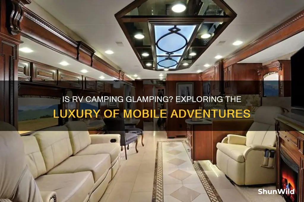 is rv camping glamping