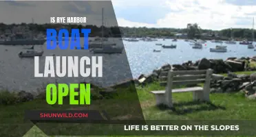 Rye Harbor Boat Launch: Open or Closed?