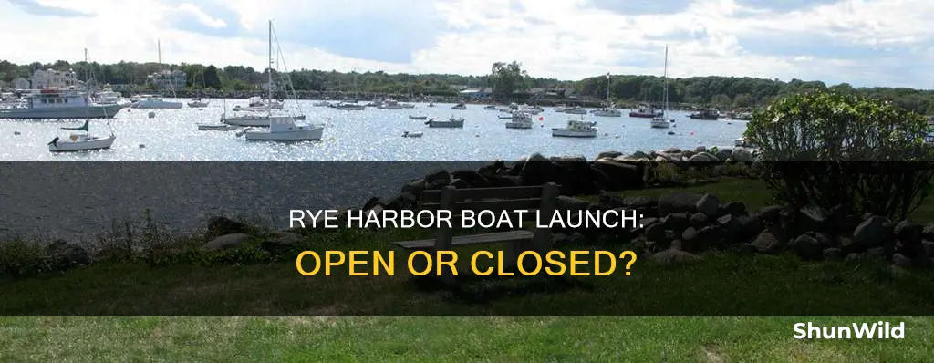 is rye harbor boat launch open