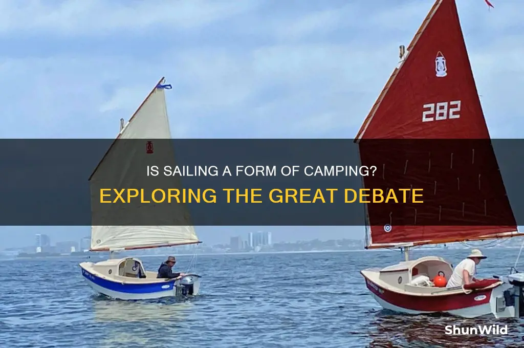 is sailing considered camping