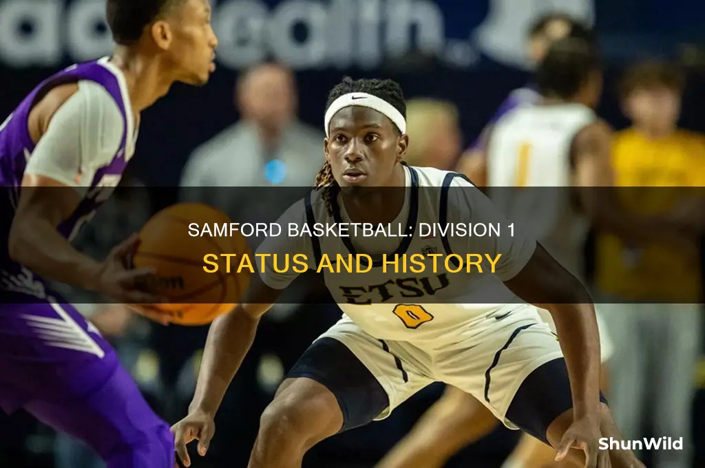 is samford basketball division 1