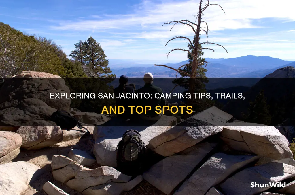 is san jacinto camping