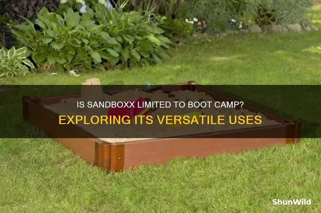 is sandboxx only for boot camp