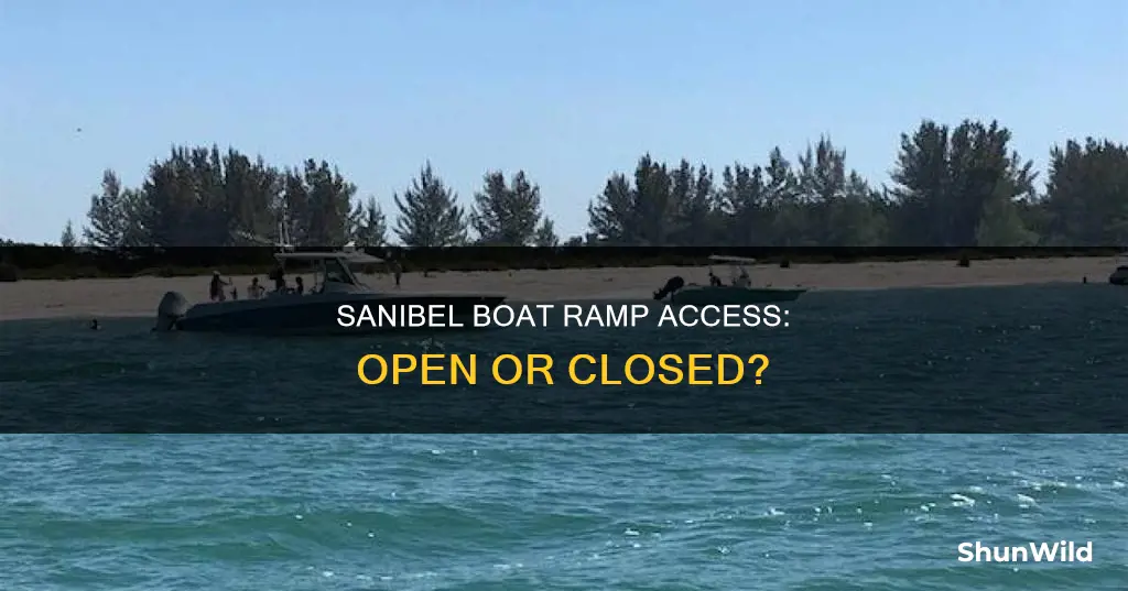 is sanibel boat ramp open