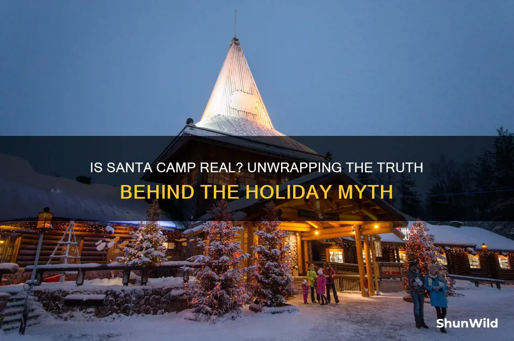 is santa camp real