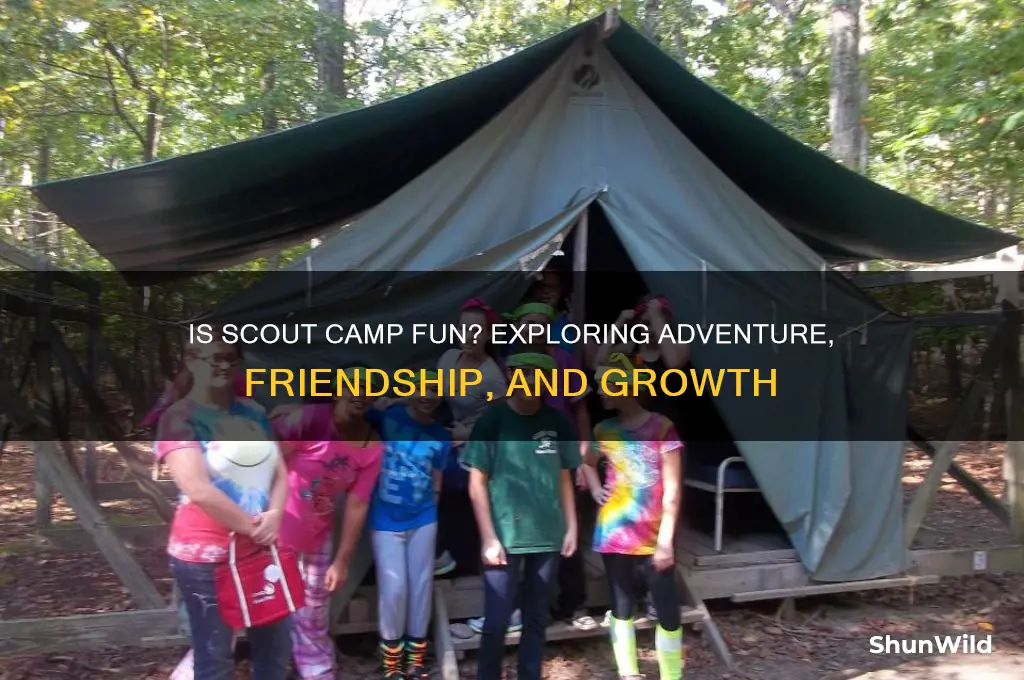 is scout camp fun