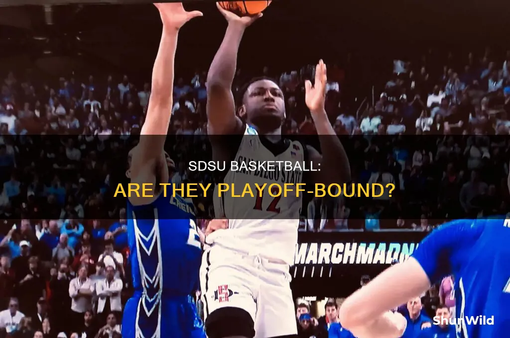 is sdsu in the basketball palyofs