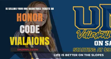 Selling UNC Basketball Tickets: Honor Code Violation?