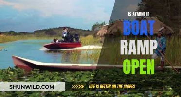 Boat Launches at Seminole: Open or Closed?