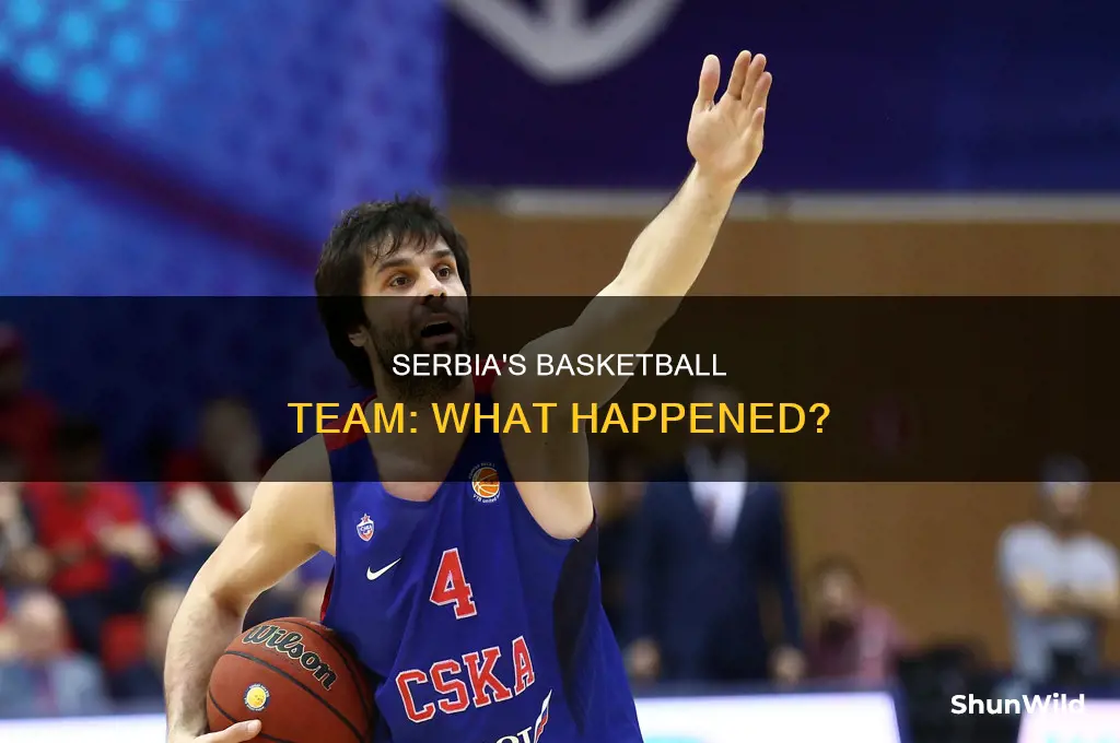 is serbia basketball eliminated