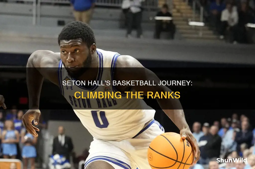 is seton hall basketball ranked