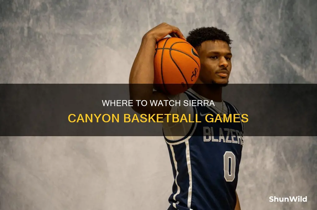is sierra canyon basketball gameon tv