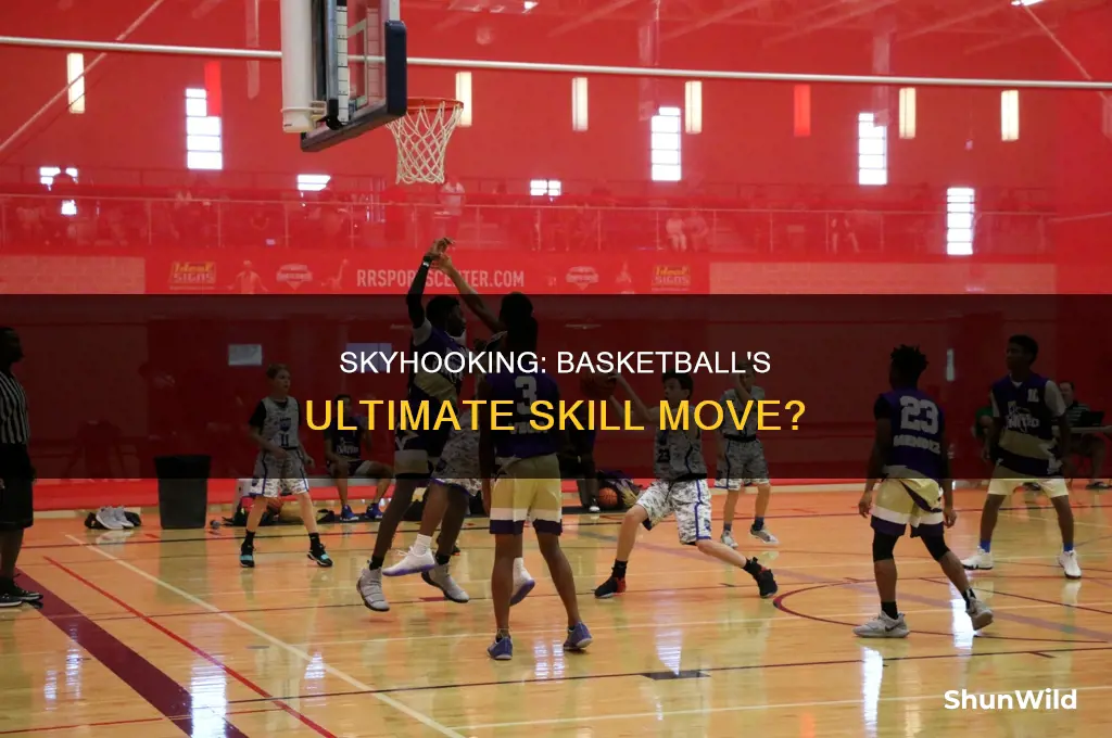 is skyhooking easy basketball
