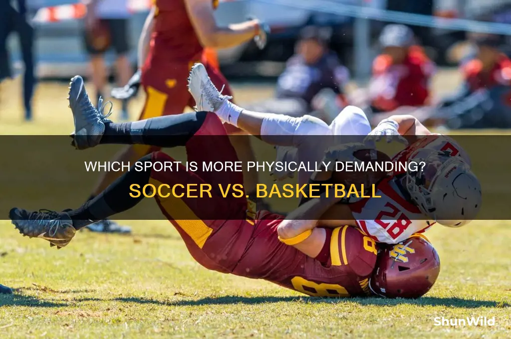 is soccer or basketball more physical