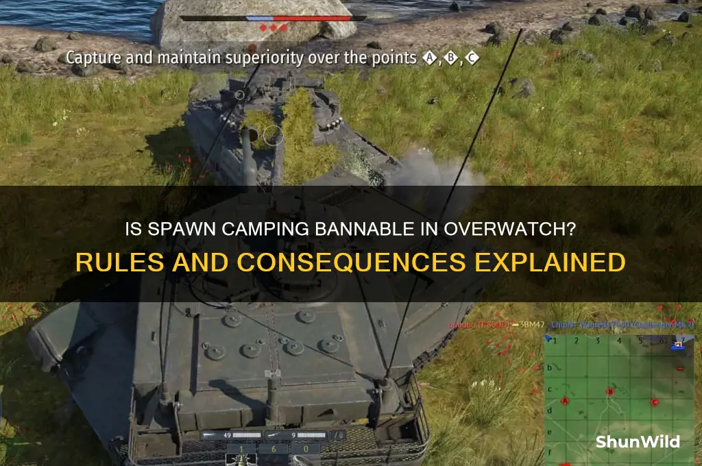 is spawn camping bannable overwatch