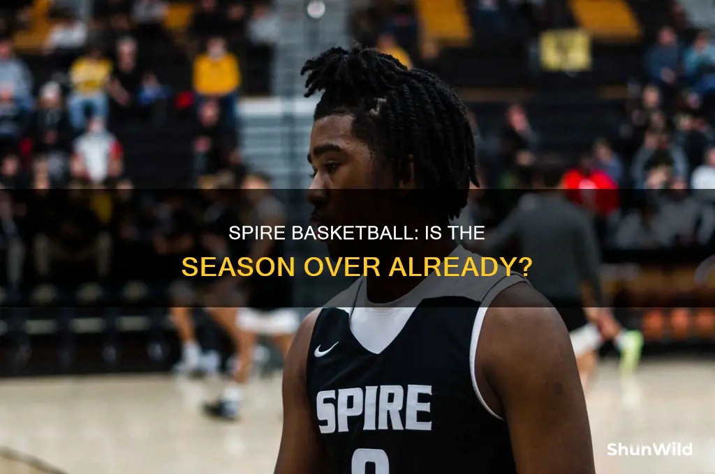 is spire basketball season over