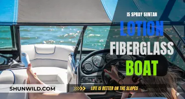 Spray Suntan Lotion: Safe for Fiberglass Boats?