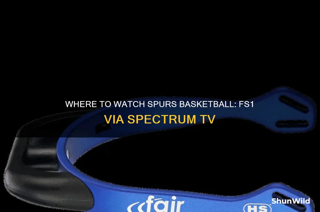is spurs basketball televised on fs1 with spectrum tv