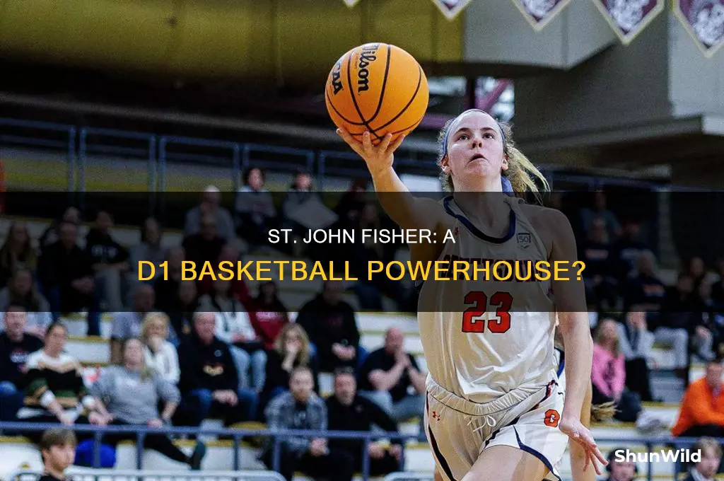 is st john fisher d1 basketball