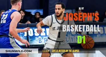 St. Joseph's Basketball: D1 Status and History