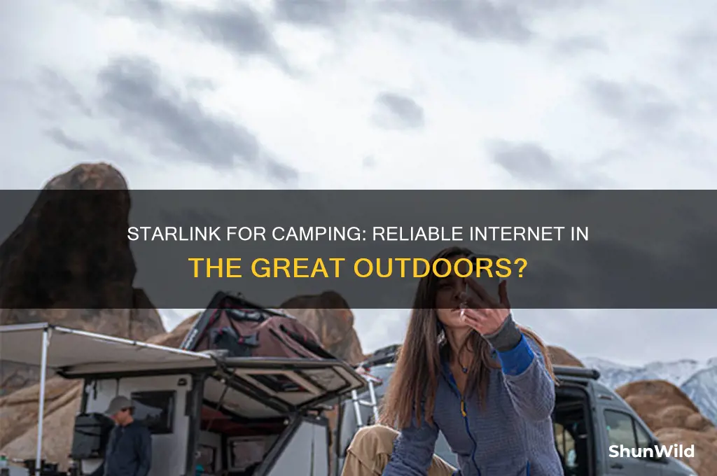 is starlink good for camping