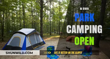 Is State Park Camping Open? Check Availability and Plan Your Trip