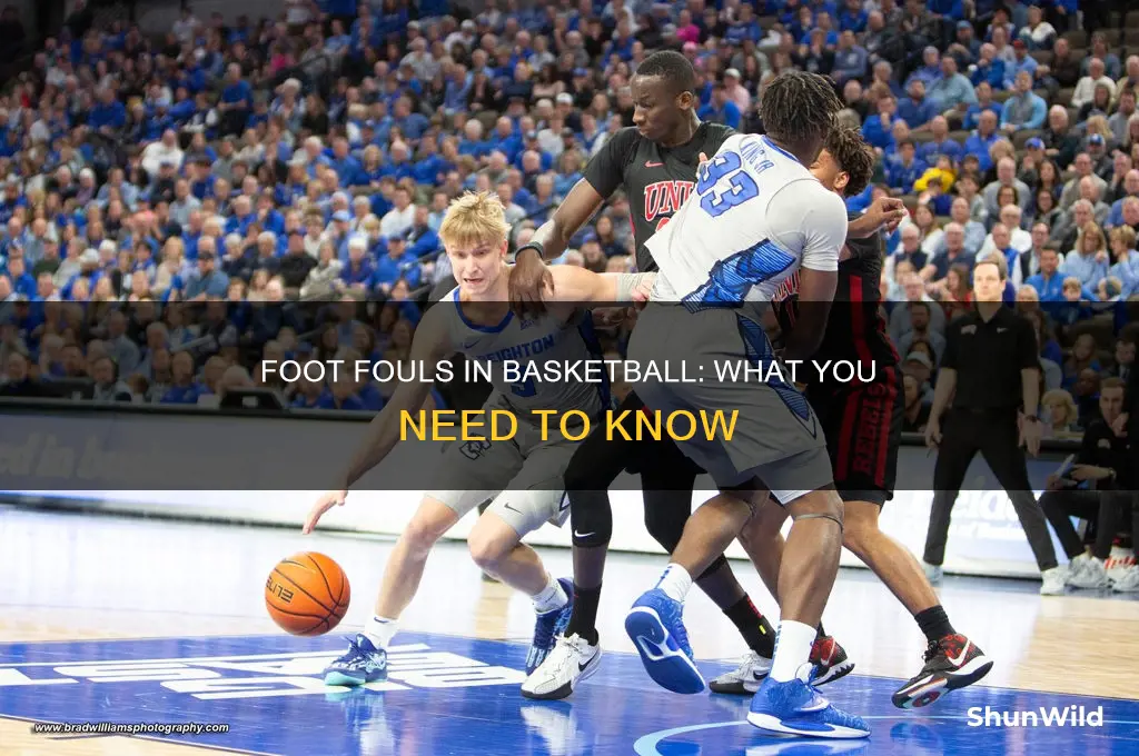 is stepping on someone