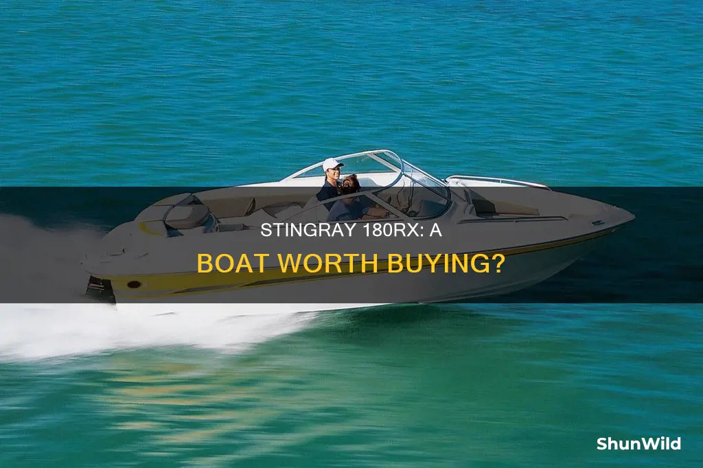 is stingray 180rx a good boat