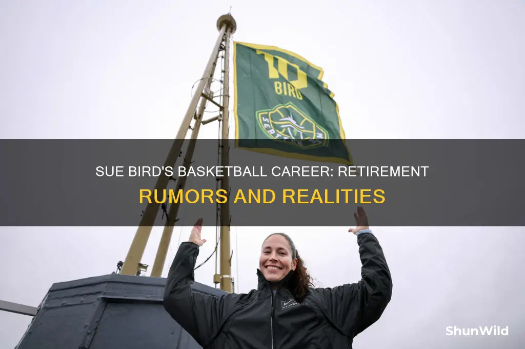 is sue bird retiring from basketball