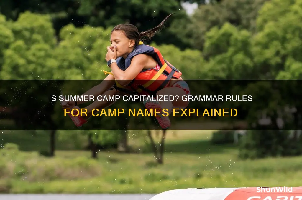 is summer camp capitalized