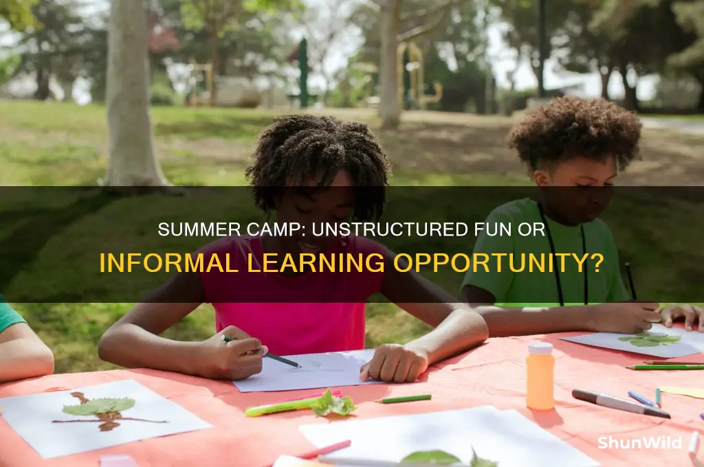 is summer camp informal learning
